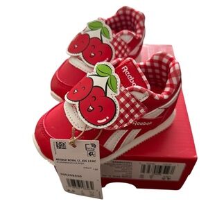 Reebok Kids Cherry Red Sneakers